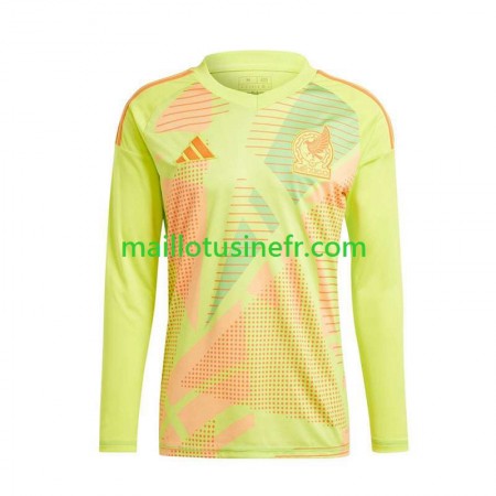 Maillot de Foot Mexique Extérieur Gardien UEFA EURO 2024 Manches Longues Maillot de Foot Mexique Extérieur Gardien UEFA EURO 2024 Manches Longues
